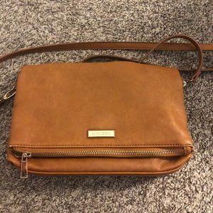 Brown Leather Crossbody Purse